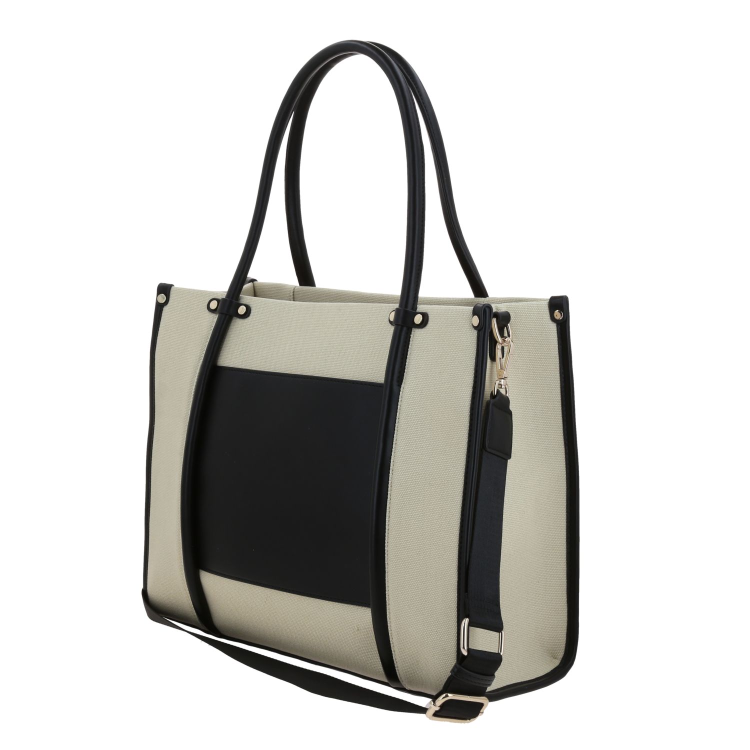 Bolsa Grande para Dama Gorétt Beige con Cierre Seguro 5