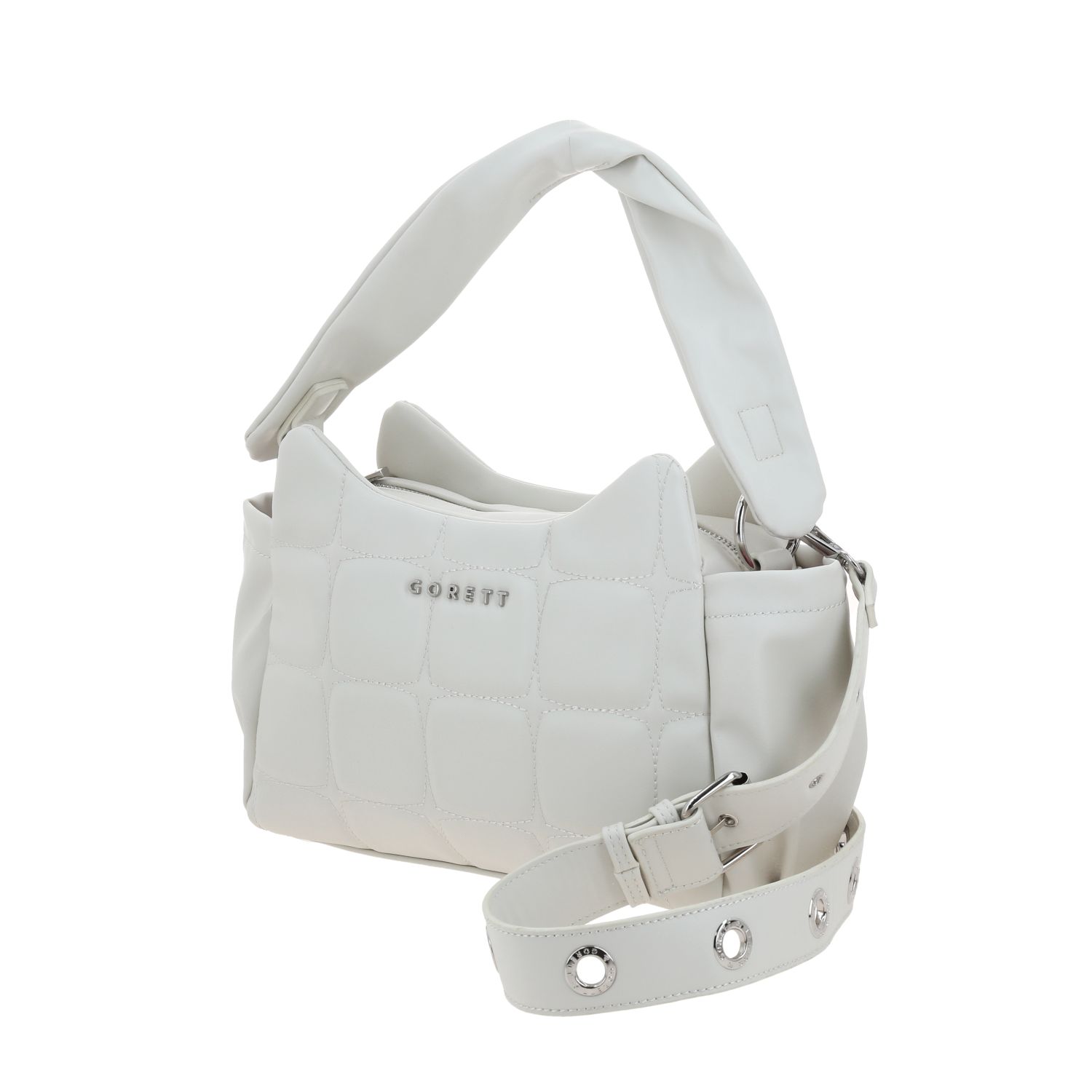 Bolsa de Mano Gorétt Blanco | Bolso para Dama Casual y Elegante 2
