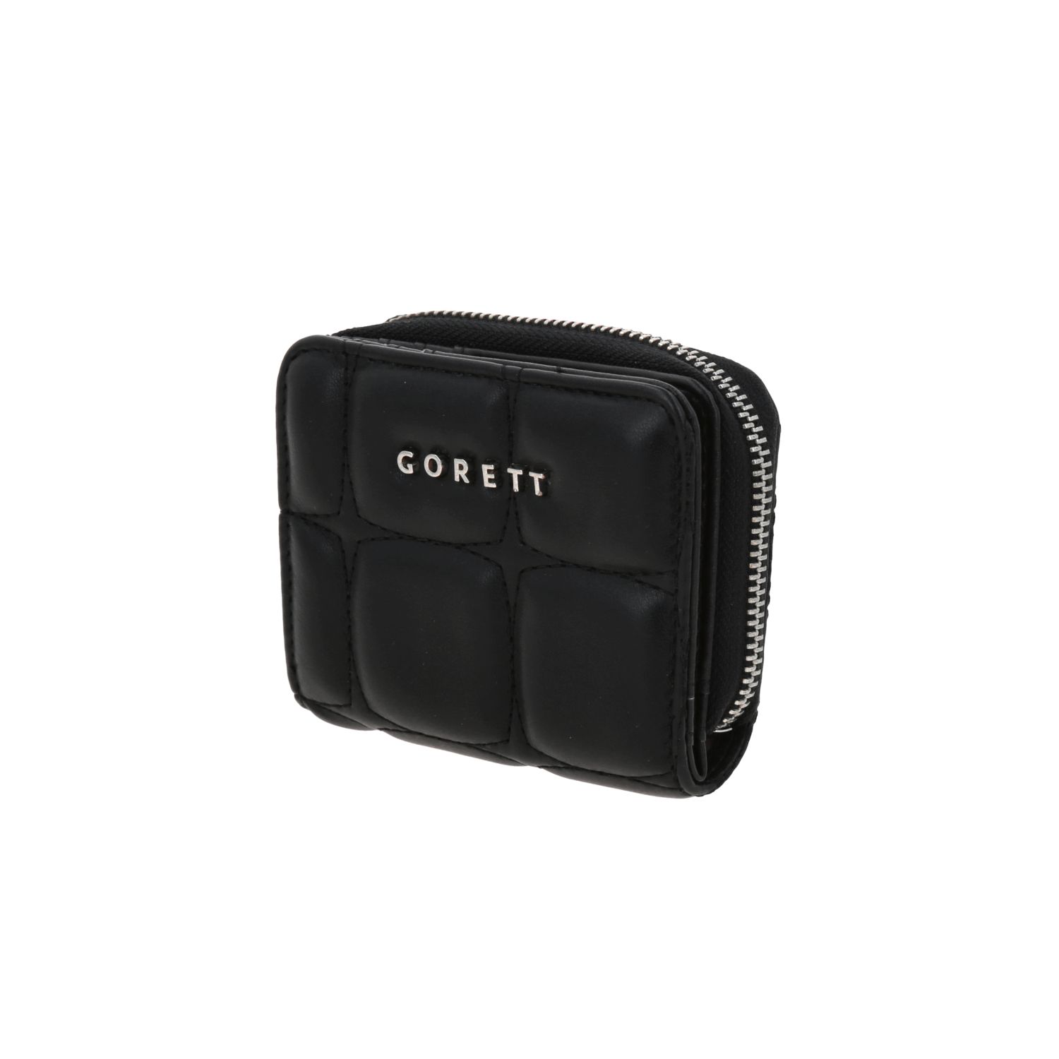 Cartera Gorétt Negro para Mujer - Billetera Compacta Elegante 2
