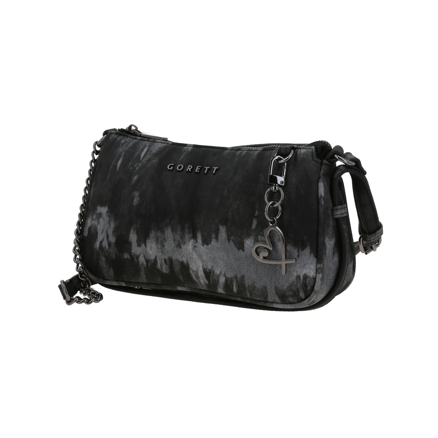Bolsa de Mano Gorétt Negro Simil Piel | Bolso para Dama 2