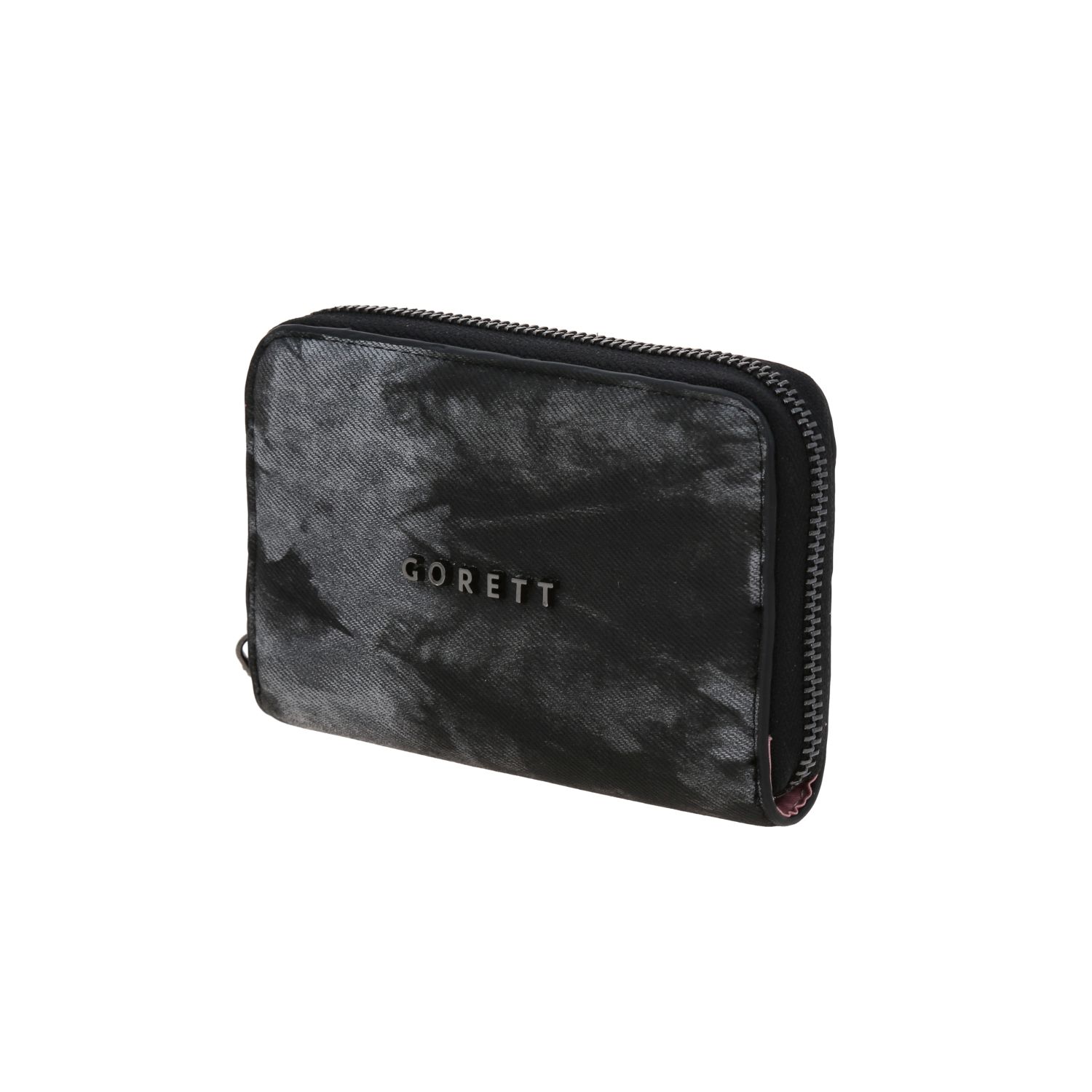 Cartera para Mujer Gorétt Negro con Tarjetero - Billetera Funcional 2