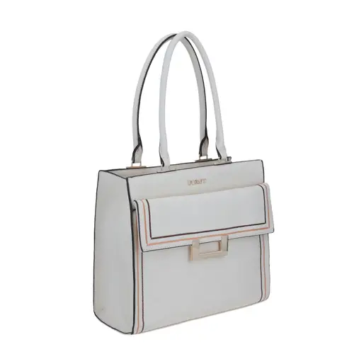 Bolsa Grande para Dama Gorétt Beige - Tote Casual Trabajo - vista 2