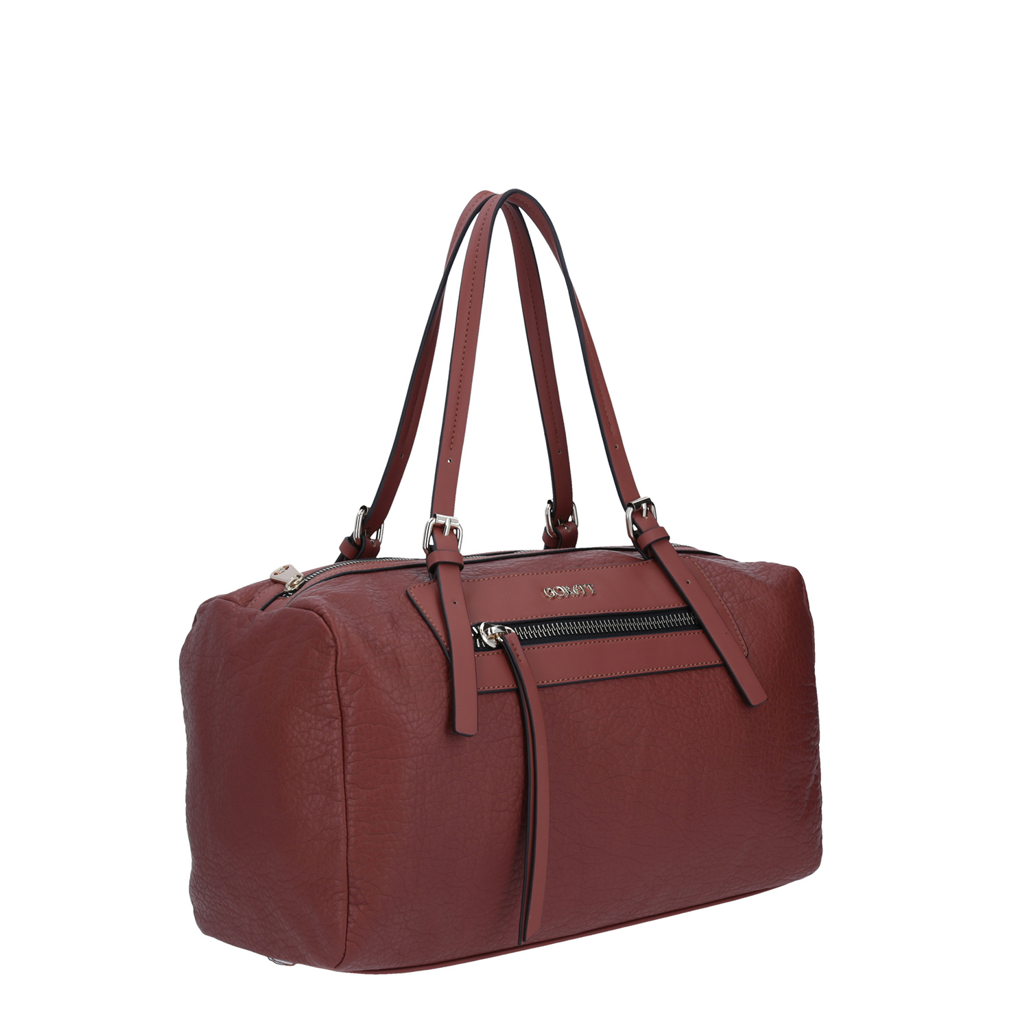 Bolsa de mano Gorétt café simil piel para mujer | Chenson 4