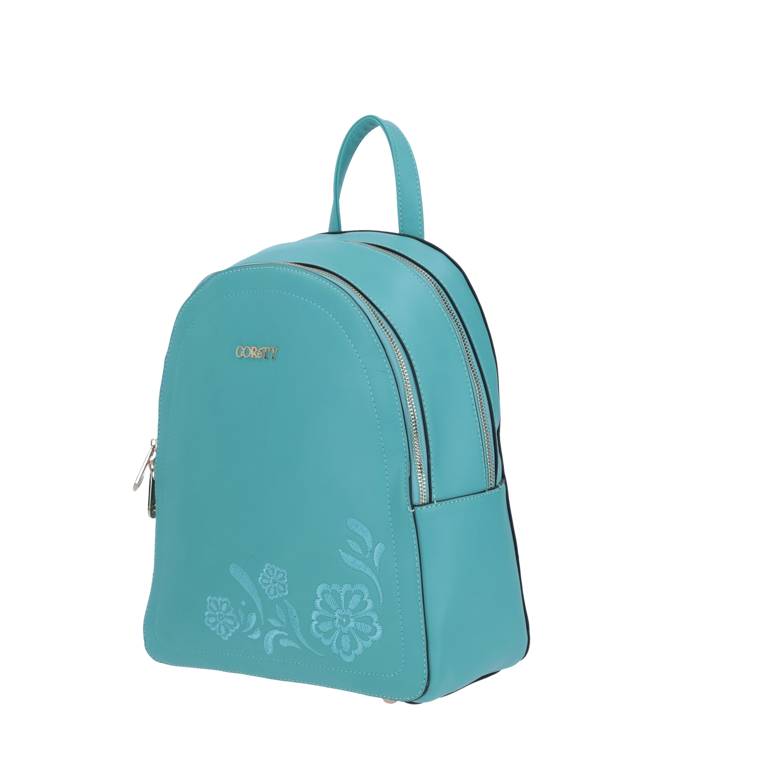 Mochila para dama Gorétt by Chenson verde con doble compartimento 2