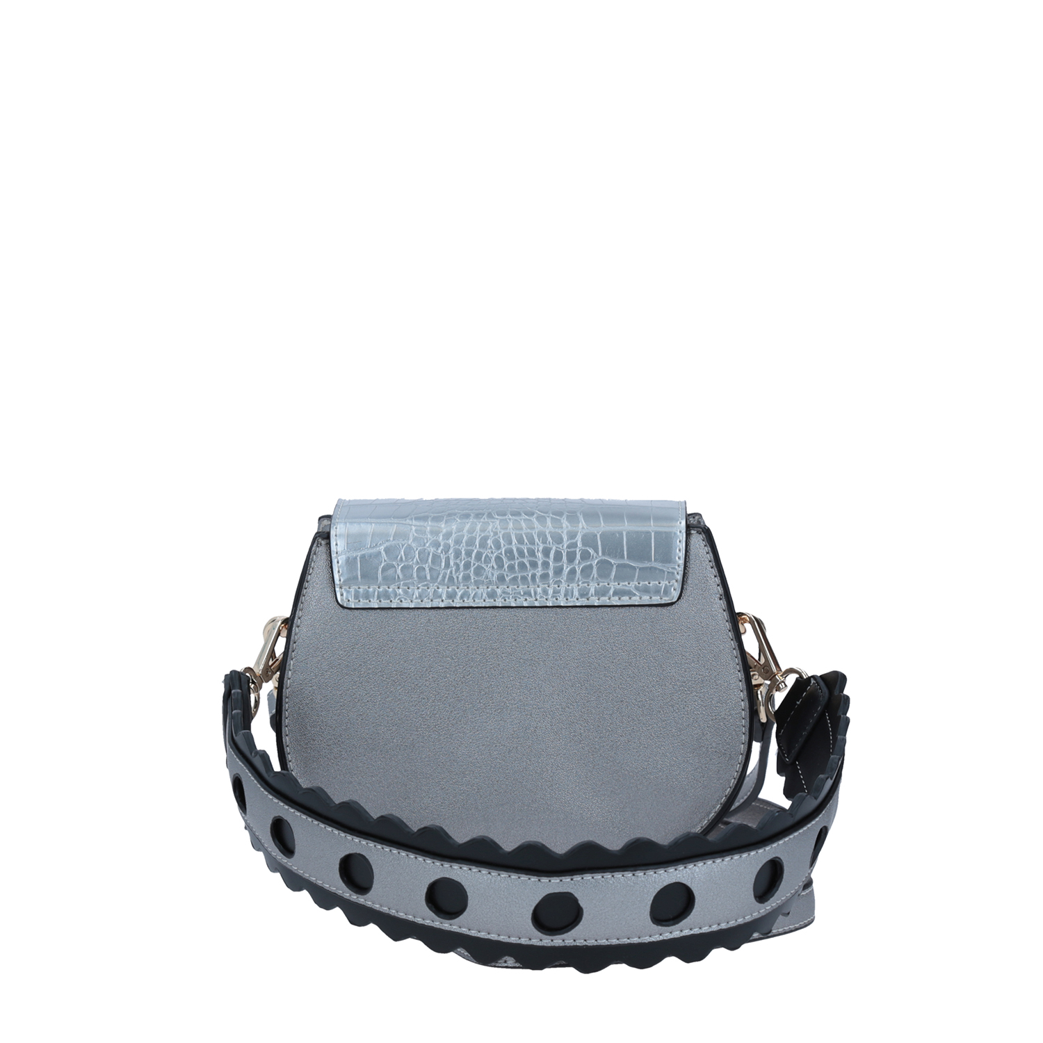 Bolsa de Lado Plateada Gorétt by Chenson - Bandolera Casual para Dama 3