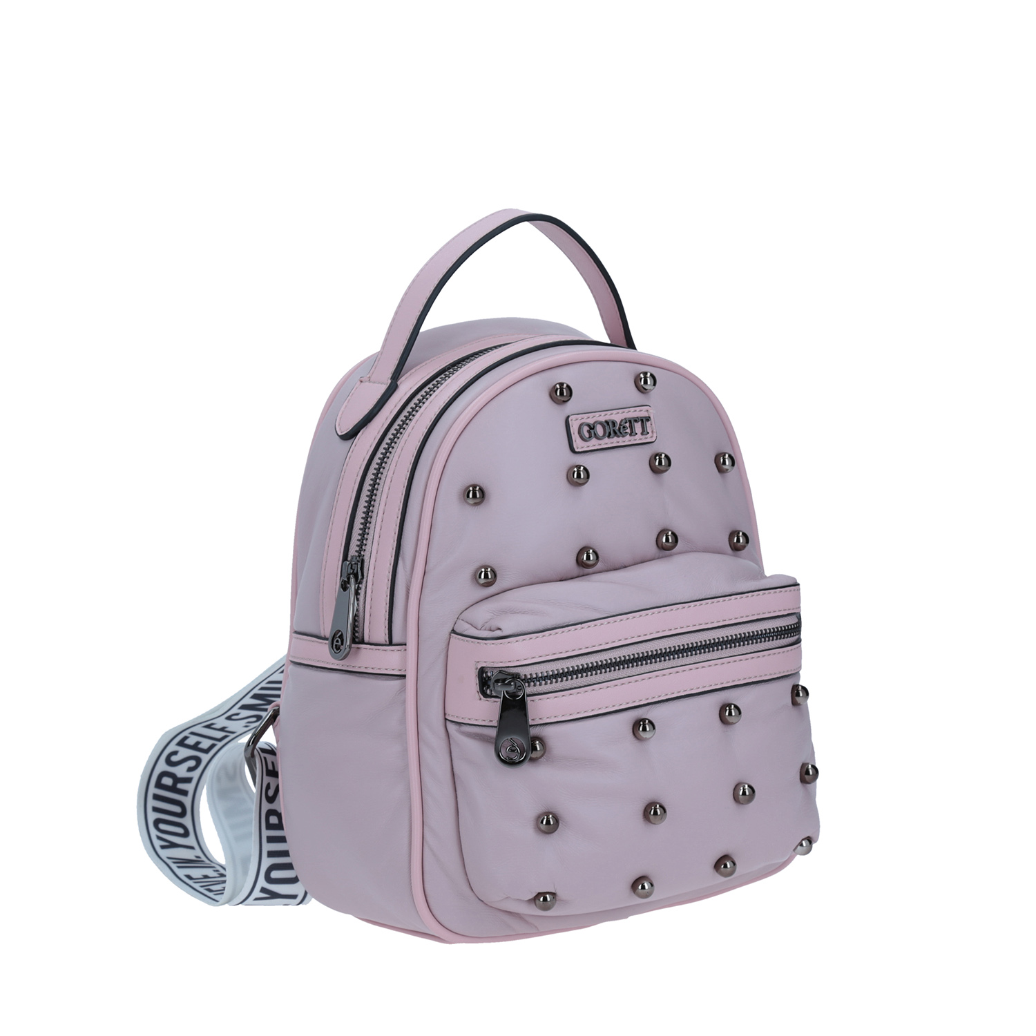 Mochila para Mujer Gorétt Rosa - Bolsa Casual Funcional 4