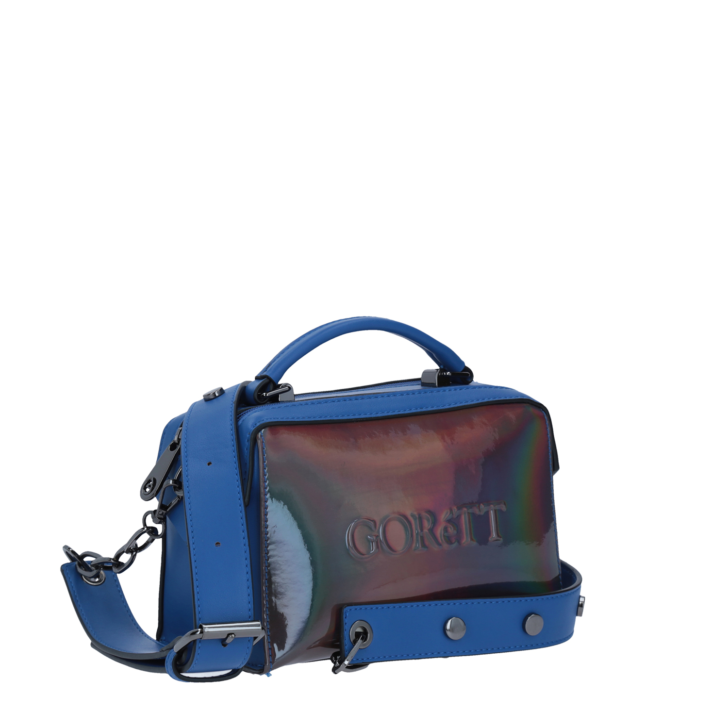 Bolsa de Lado Azul Gorétt by Chenson - Bandolera Casual Mujer 4