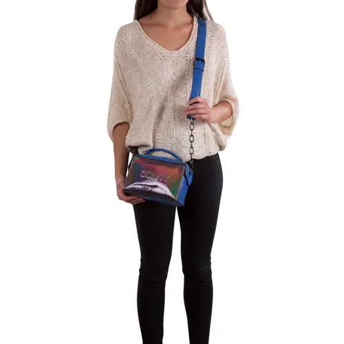 Bolsa de Lado Azul Gorétt by Chenson - Bandolera Casual Mujer - vista 2