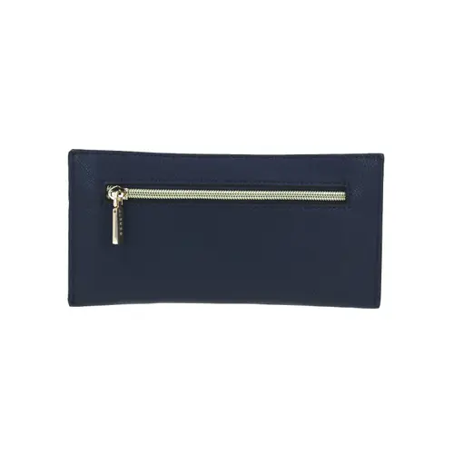 Cartera para Mujer Gorétt Azul - Billetera con Tarjetero 4
