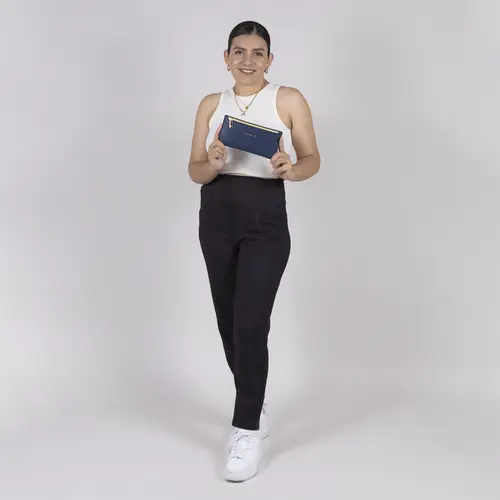 Cartera para Mujer Gorétt Azul - Billetera con Tarjetero - vista 2