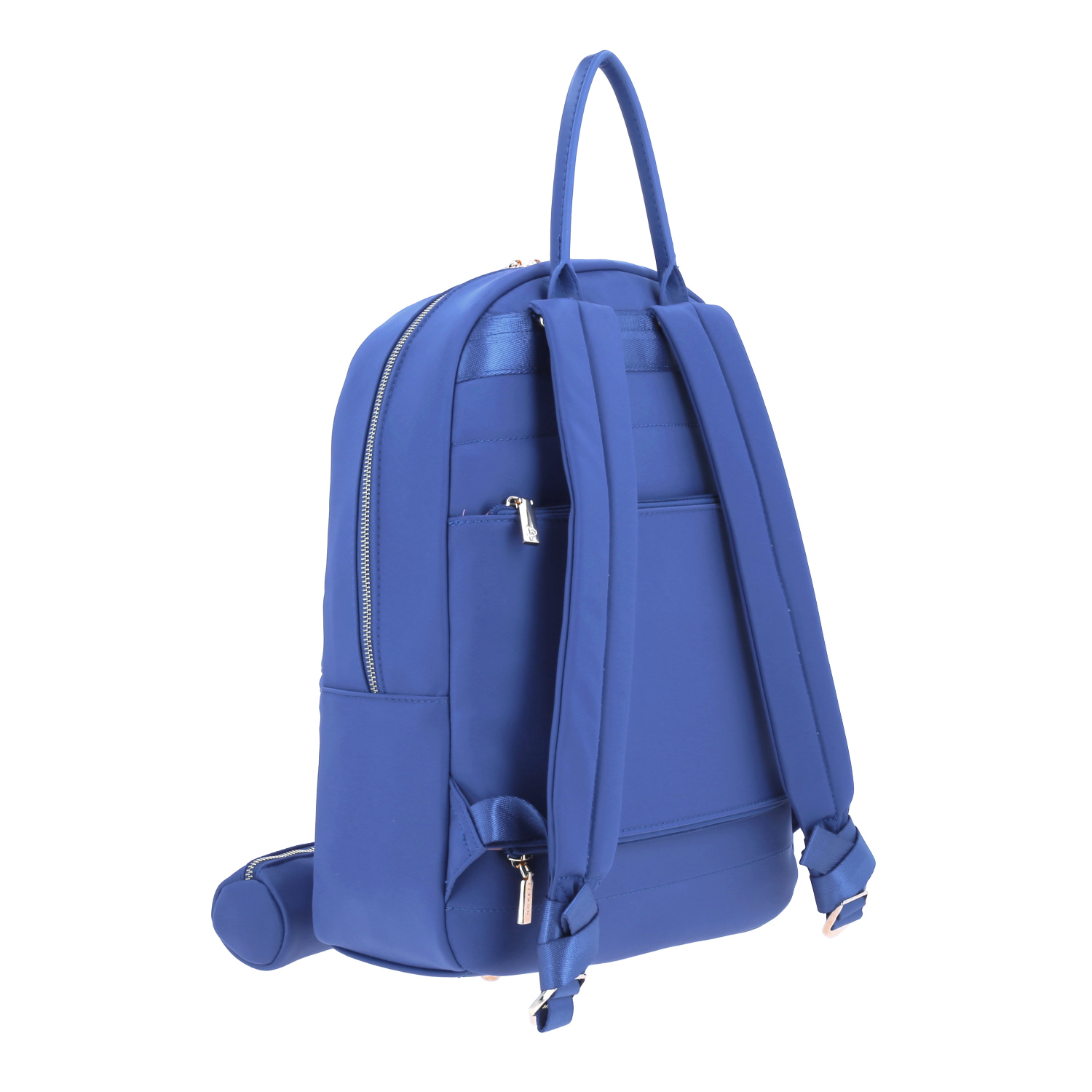 Mochila para mujer Gorétt by Chenson azul con porta laptop y compartimentos 3