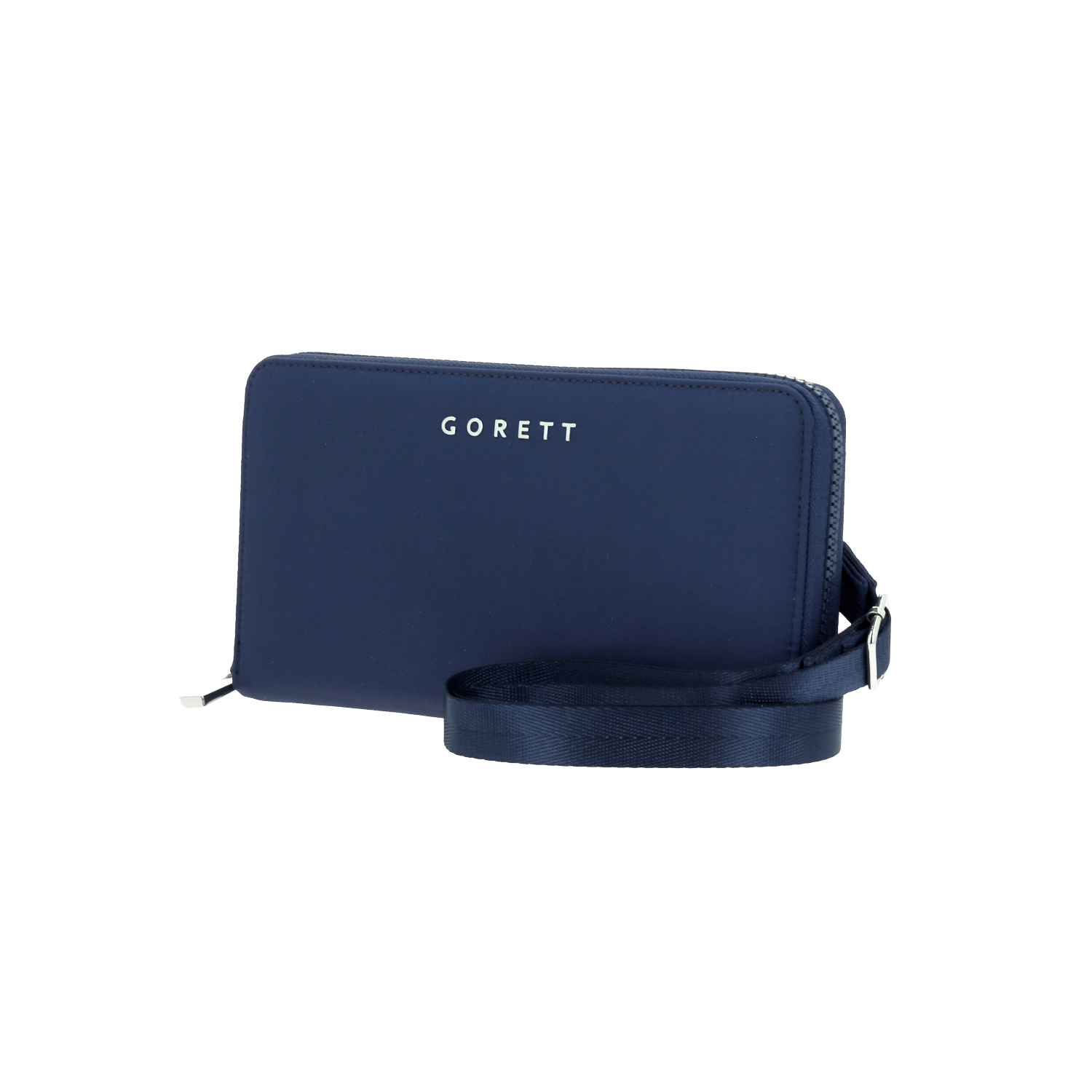 Bolsa bandolera para dama Gorétt by Chenson azul con monedero y porta documentos 2