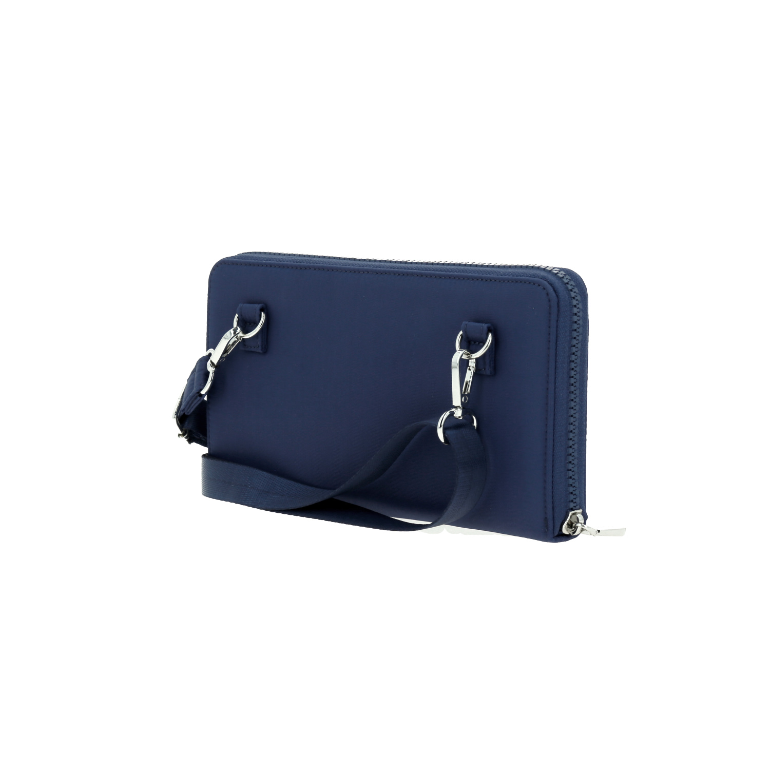 Bolsa bandolera para dama Gorétt by Chenson azul con monedero y porta documentos 5