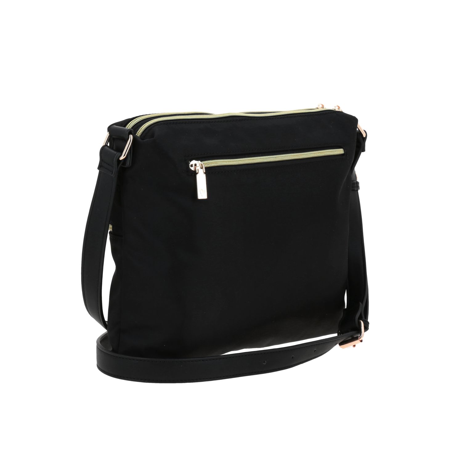 Bolsa de Lado para Dama Gorétt by Chenson Negro con doble compartimento 3
