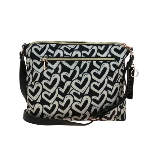 Bolsa de lado para dama Gorétt by Chenson multicolor con doble compartimento - vista 2