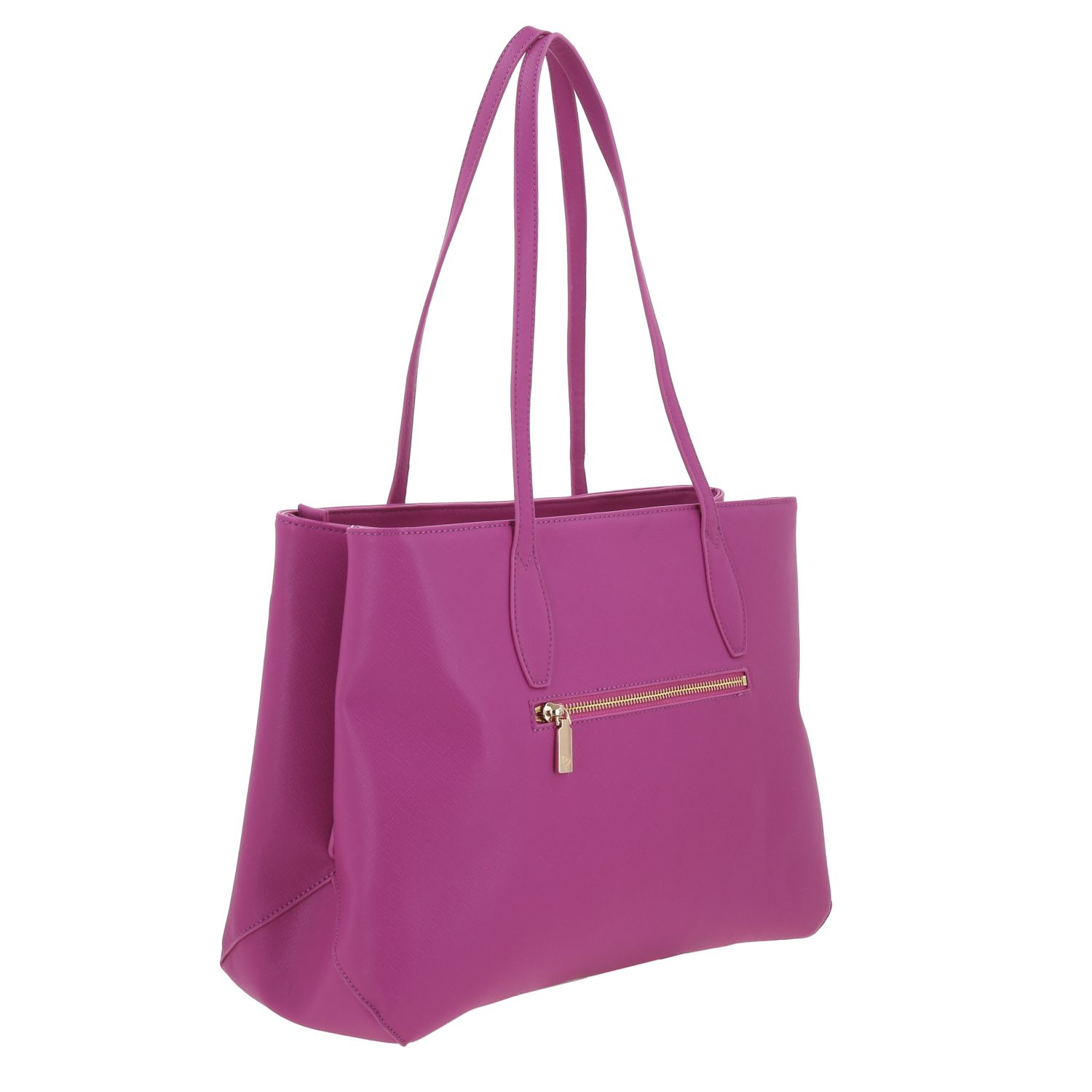 Bolsa grande para dama Gorétt by Chenson fucsia con doble compartimento 3