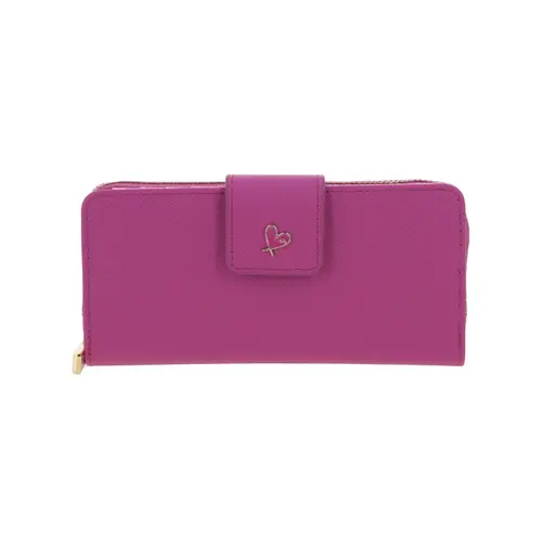 Cartera Gorétt by Chenson Fucsia para Dama con Amplio Compartimento 1