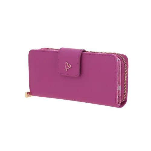 Cartera Gorétt by Chenson Fucsia para Dama con Amplio Compartimento 2
