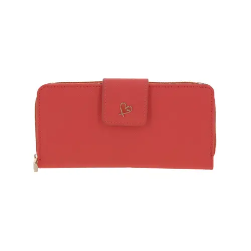 Cartera para dama Gorétt by Chenson en Naranja con diseño funcional 1