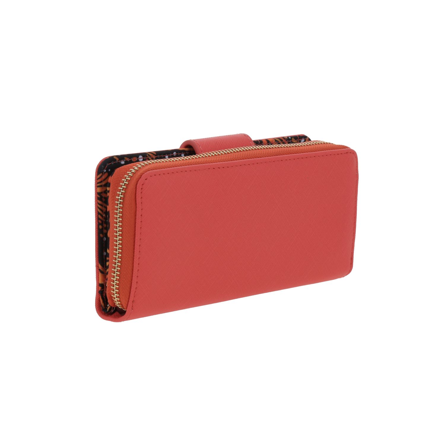 Cartera para dama Gorétt by Chenson en Naranja con diseño funcional 3