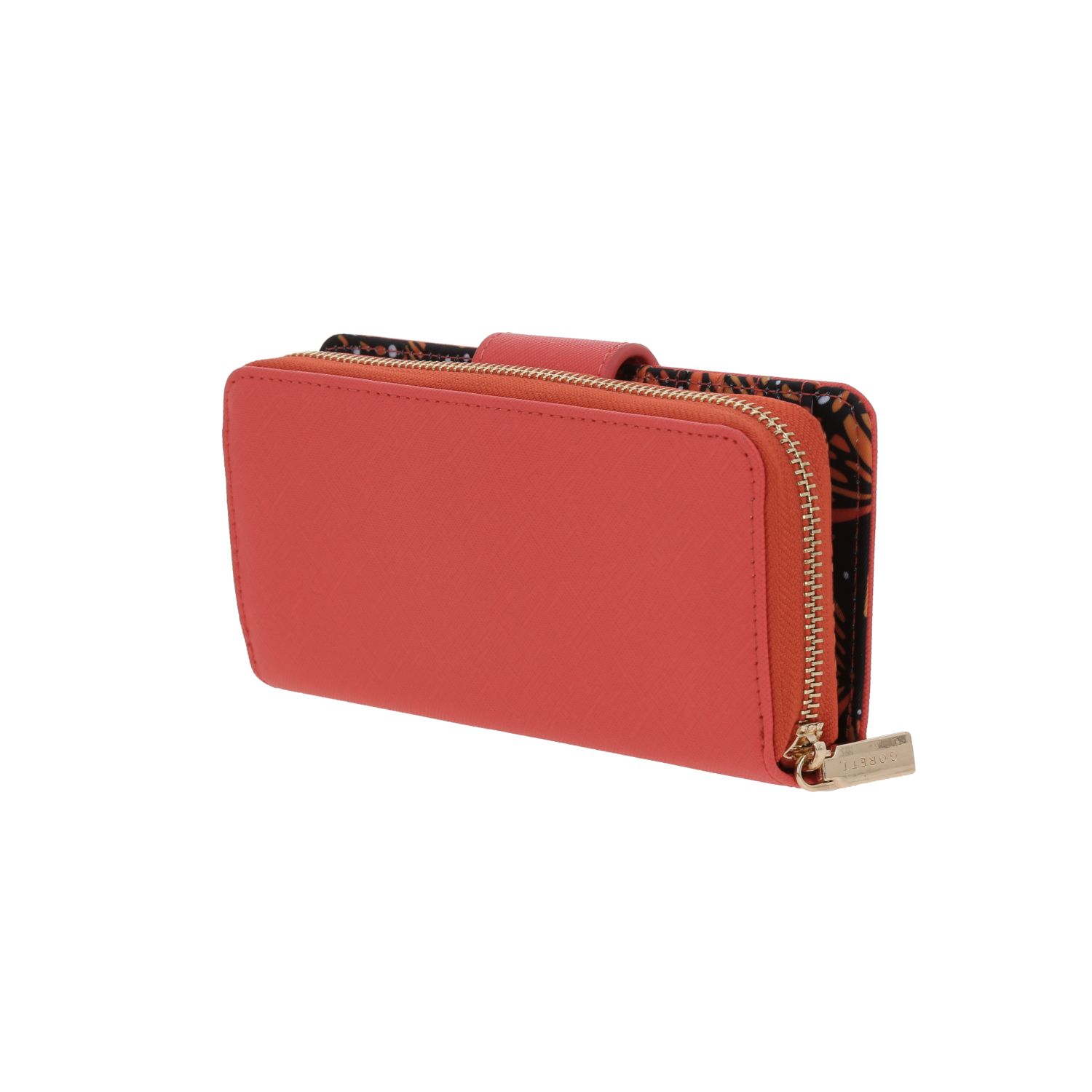 Cartera para dama Gorétt by Chenson en Naranja con diseño funcional 5