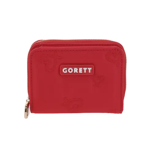 Cartera Gorétt Roja para Mujer - Billetera con Tarjetero