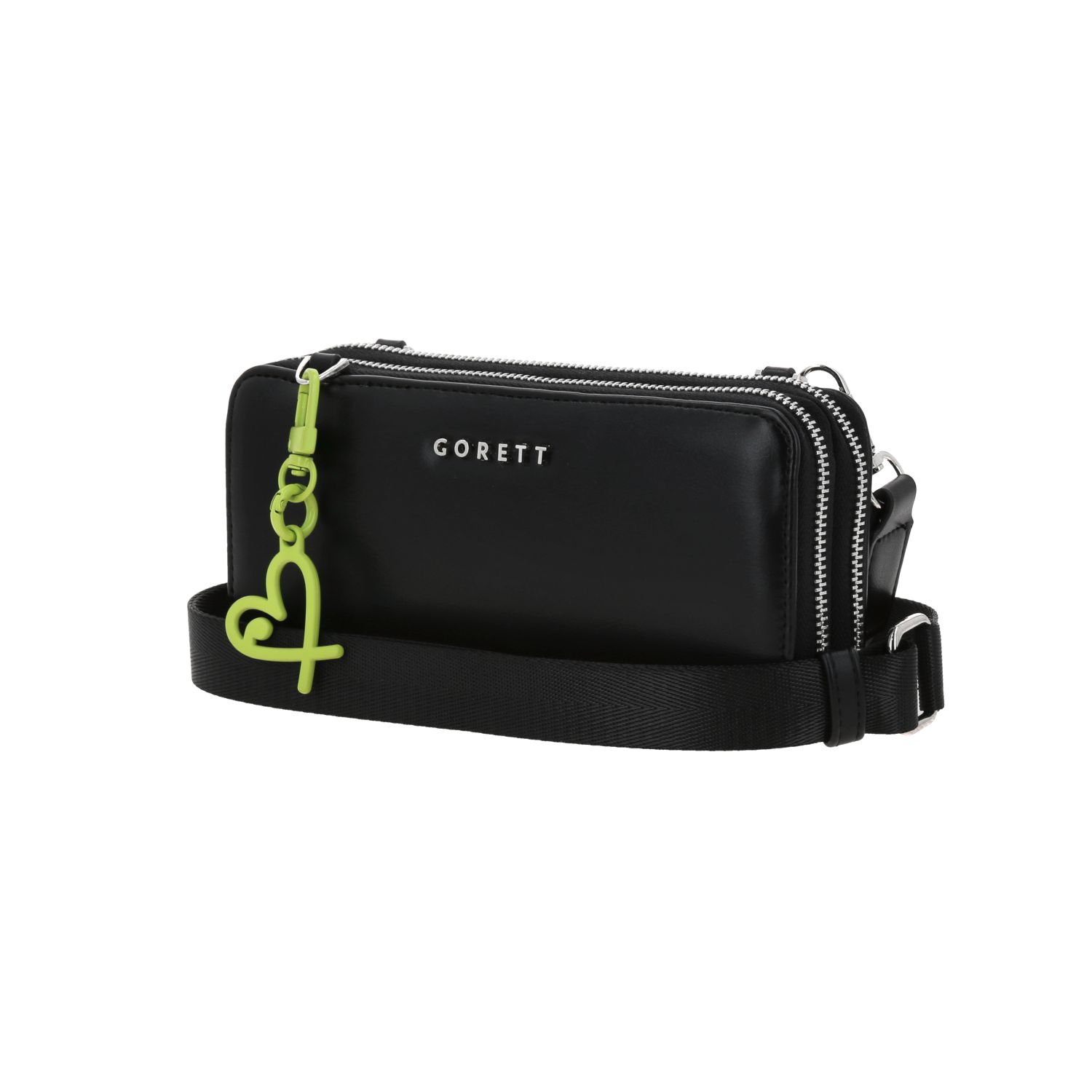 Cartera Gorétt by Chenson Negro Doble Compartimento para Dama 2
