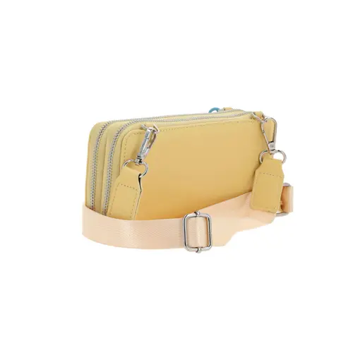 Cartera Gorétt by Chenson Amarilla con Doble Compartimento para Dama 3