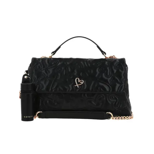 Bolsa de Lado para Dama Gorétt by Chenson Negro con Asas Ajustables