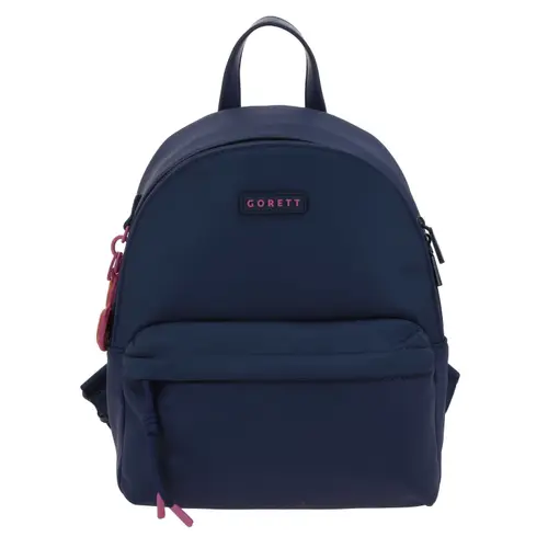 Mochila casual para dama Gorétt by Chenson color azul con estilo moderno 1