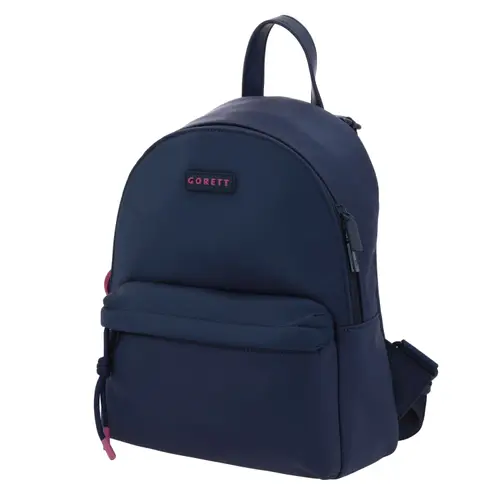 Mochila casual para dama Gorétt by Chenson color azul con estilo moderno 2