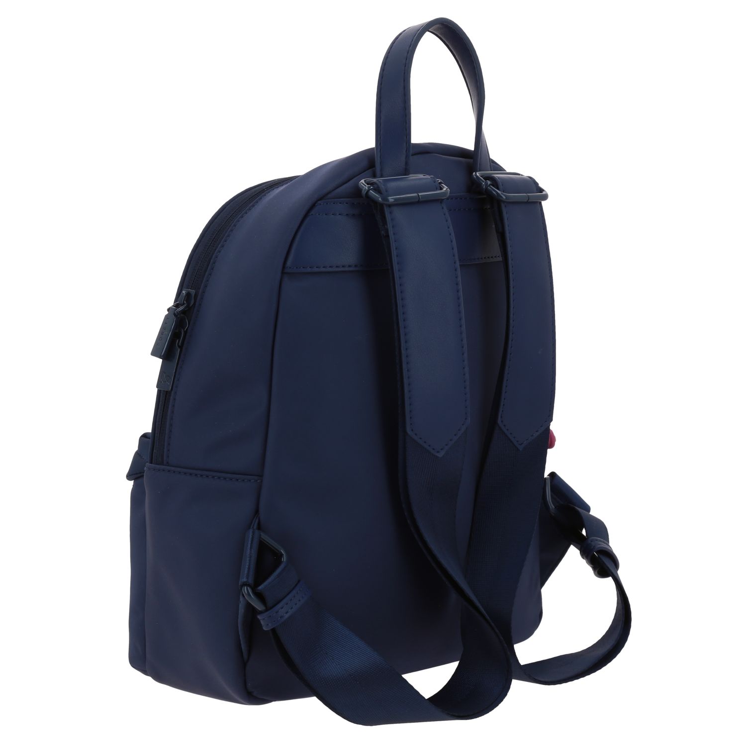 Mochila casual para dama Gorétt by Chenson color azul con estilo moderno 3