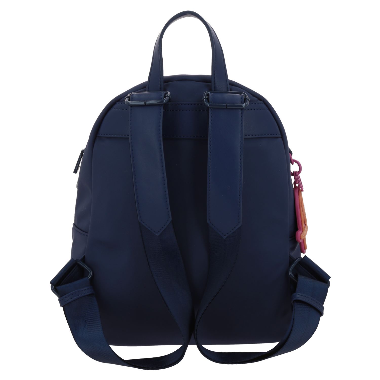 Mochila casual para dama Gorétt by Chenson color azul con estilo moderno 4