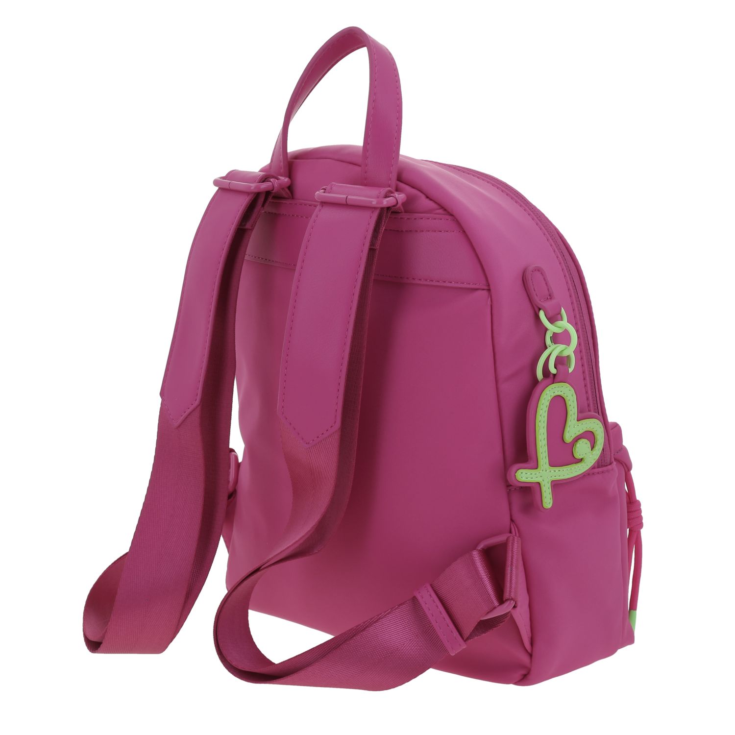 Mochila casual para dama Gorétt by Chenson rosa con diseño funcional 5