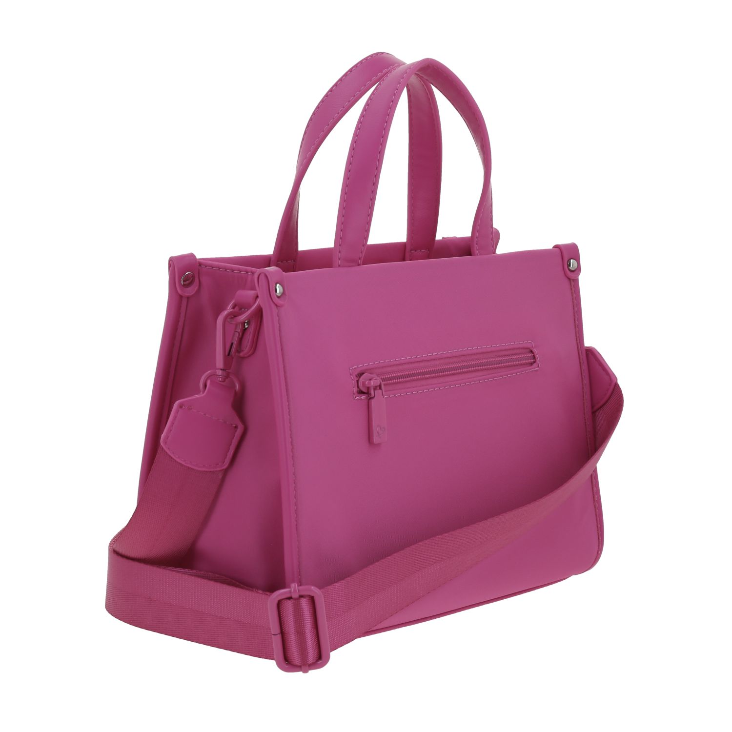 Bolsa de Mano para Dama Gorétt by Chenson Rosa con Cierre y Bolsillos 3