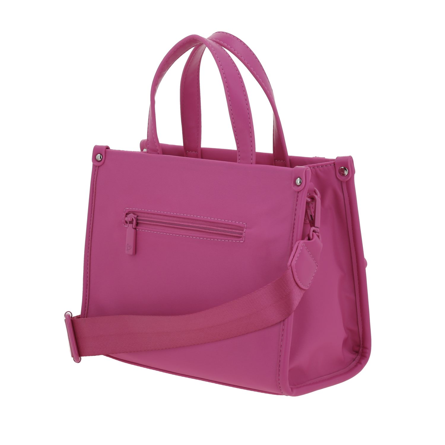 Bolsa de Mano para Dama Gorétt by Chenson Rosa con Cierre y Bolsillos 5