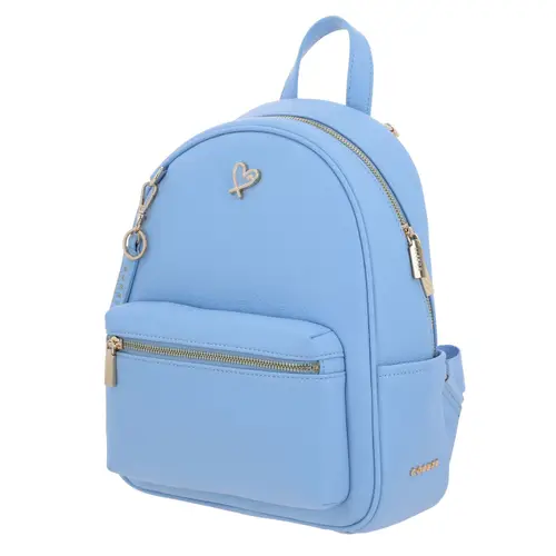 Mochila casual para dama Gorétt by Chenson azul con diseño funcional 2