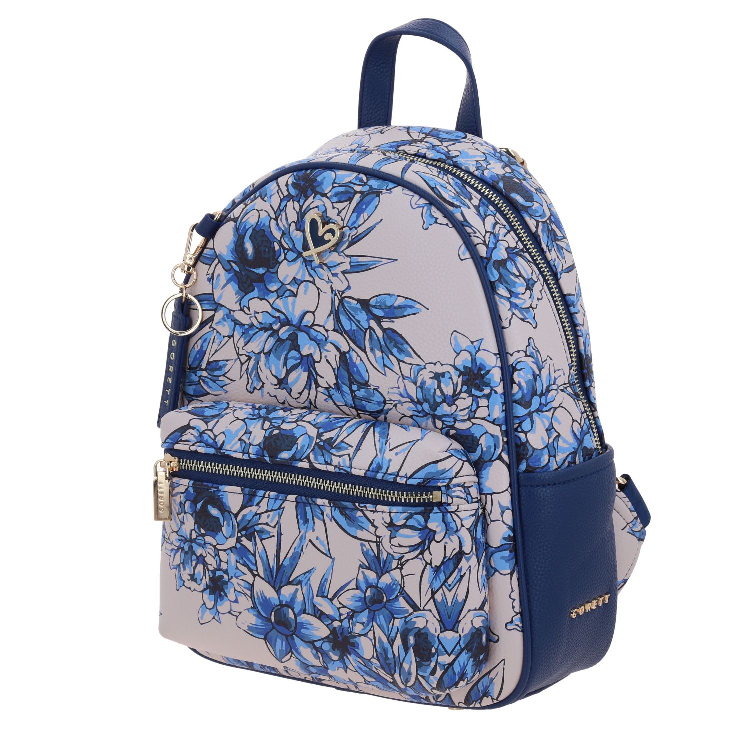 Mochila casual para dama Gorétt by Chenson multicolor con estilo y funcionalidad 2