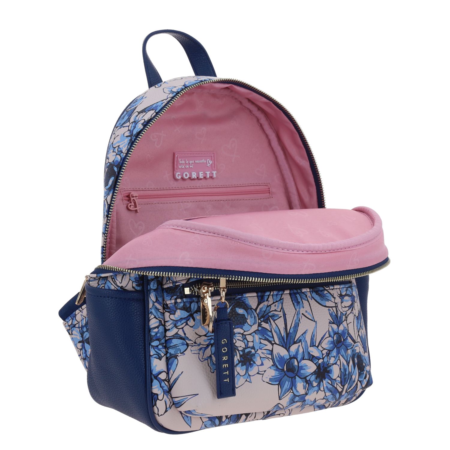 Mochila casual para dama Gorétt by Chenson multicolor con estilo y funcionalidad - vista 2