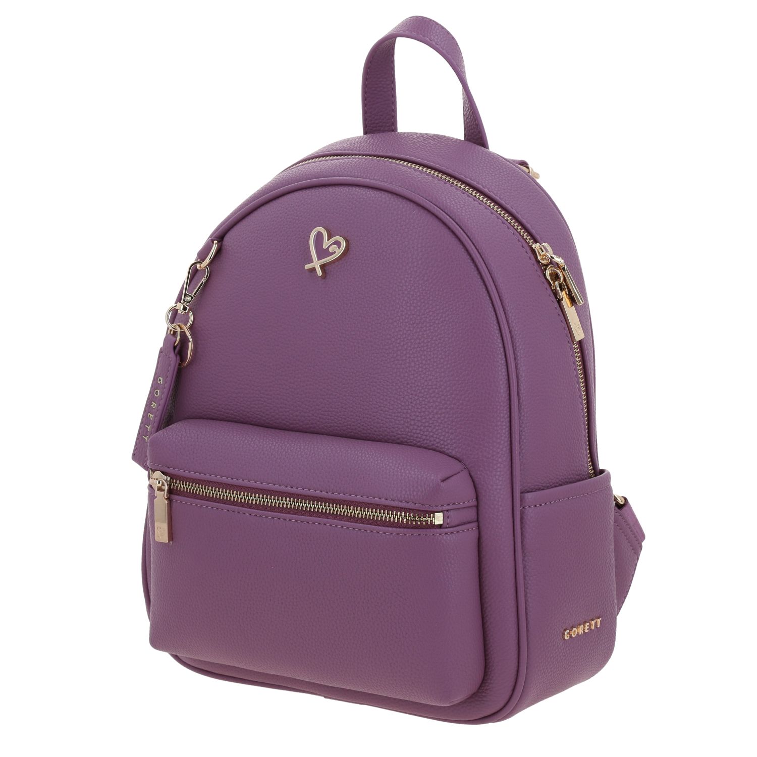 Mochila casual para dama Gorétt by Chenson color uva, estilo y funcionalidad 2