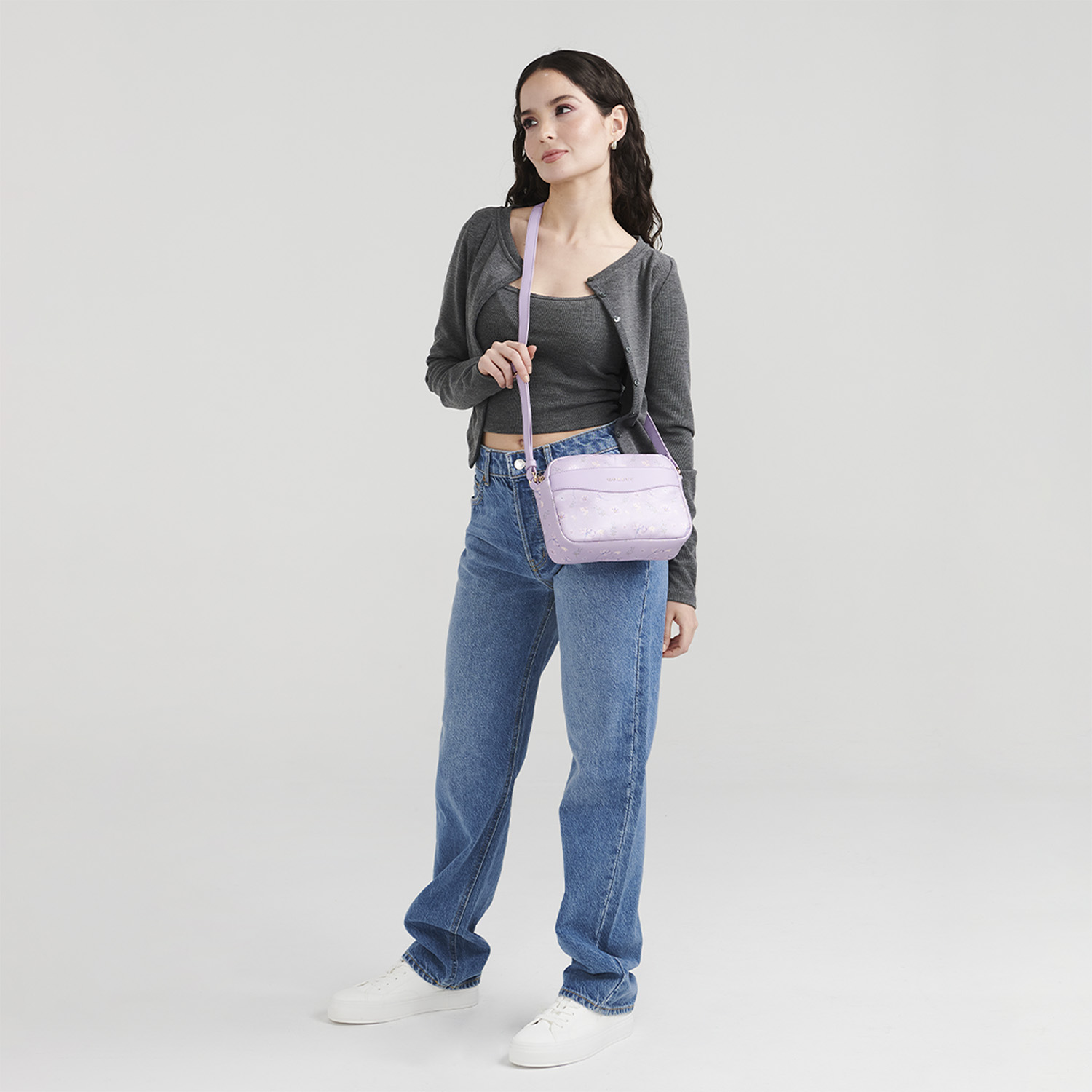 Bolsa de Lado Gorétt Violeta - Bandolera para Dama Casual - vista 2