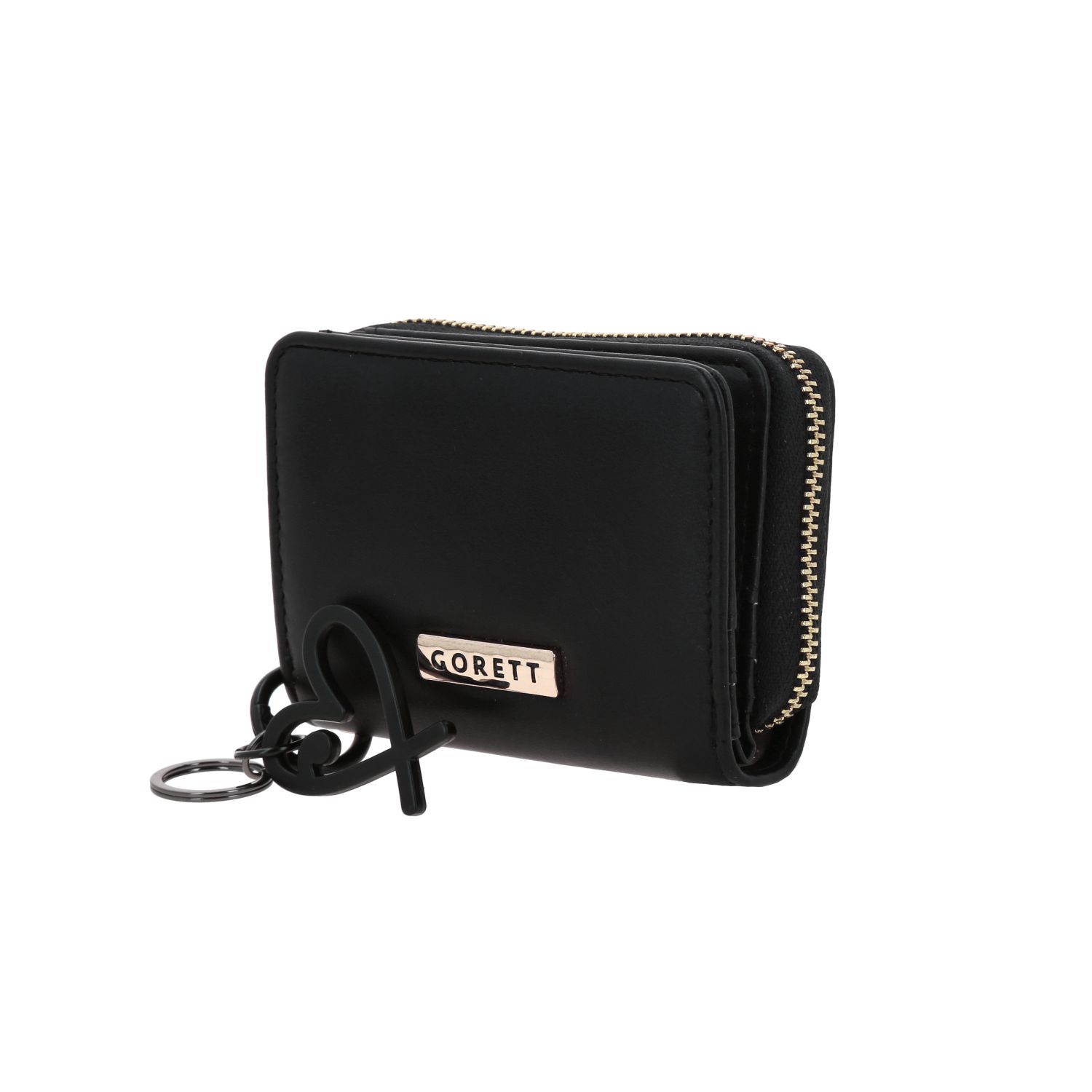 Cartera Gorétt Negro para Mujer | Billetera con Tarjetero 2