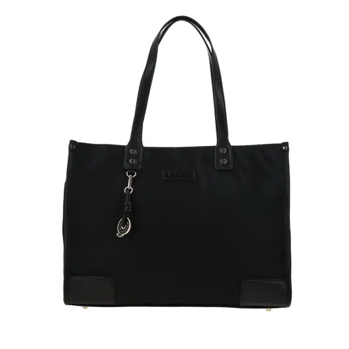 Bolsa grande para dama Gorétt by Chenson color negro con cierre 1