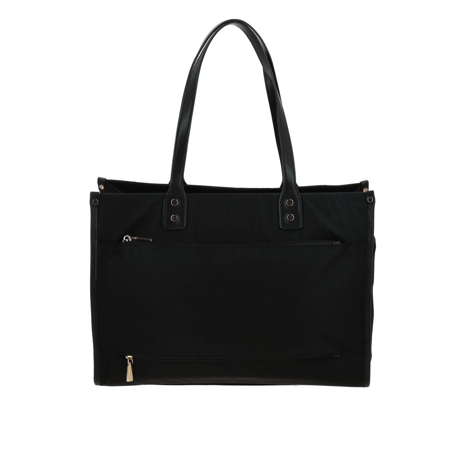 Bolsa grande para dama Gorétt by Chenson color negro con cierre 4