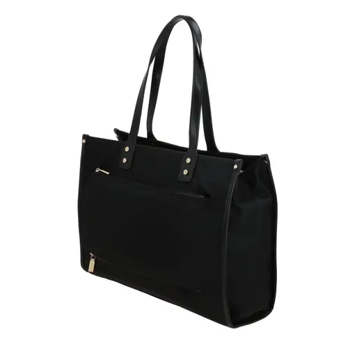 Bolsa grande para dama Gorétt by Chenson color negro con cierre 5