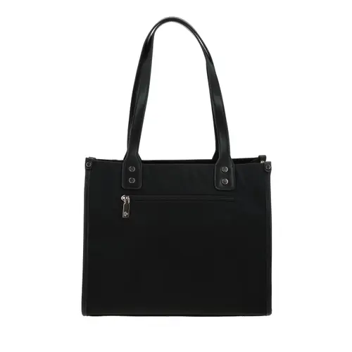 Bolsa grande para dama Gorétt by Chenson negra con estilo y funcionalidad 4