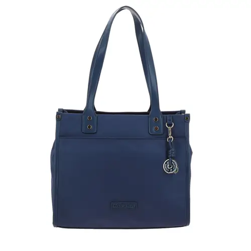 Bolsa grande para dama Gorétt by Chenson azul con amplio compartimento 1