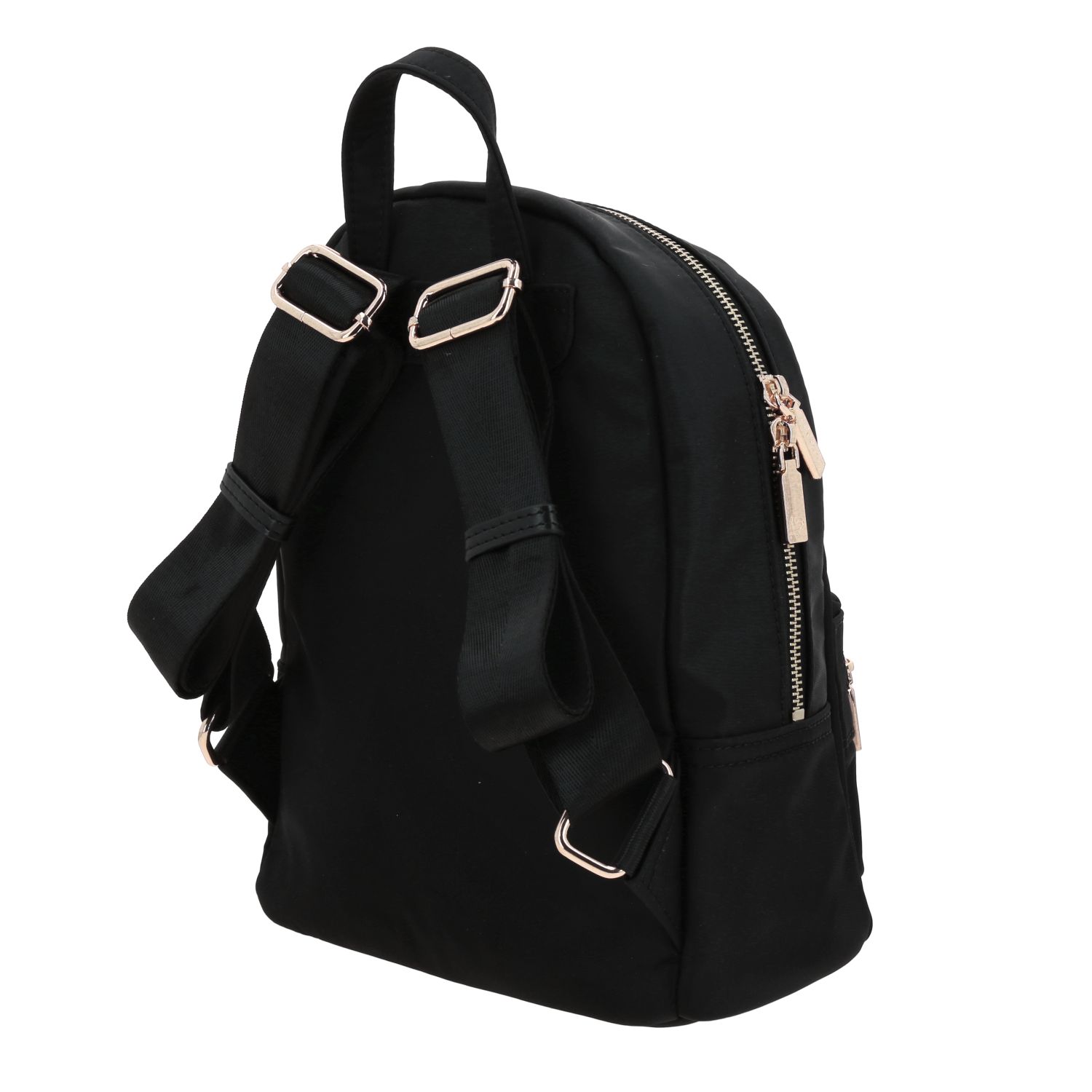 Mochila casual para dama Gorétt by Chenson color negro con amplio compartimento 5