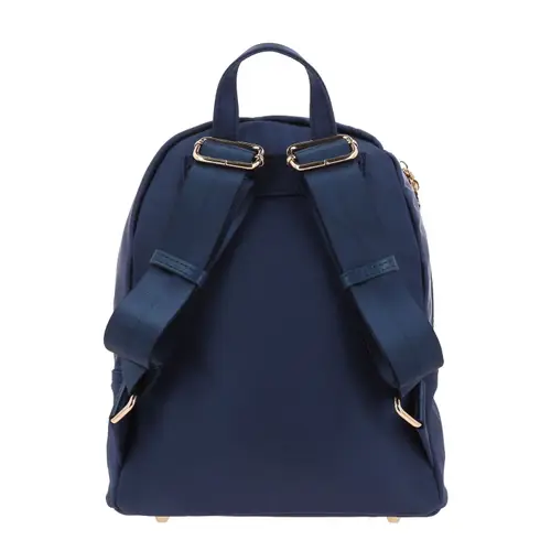 Mochila para dama Gorétt by Chenson azul con amplio compartimento 4