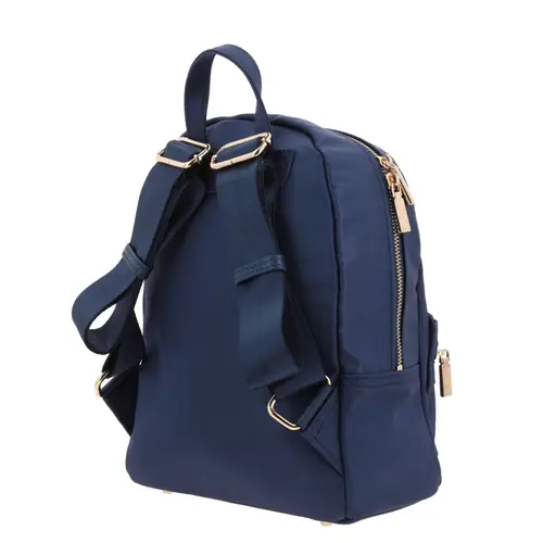 Mochila para dama Gorétt by Chenson azul con amplio compartimento 5